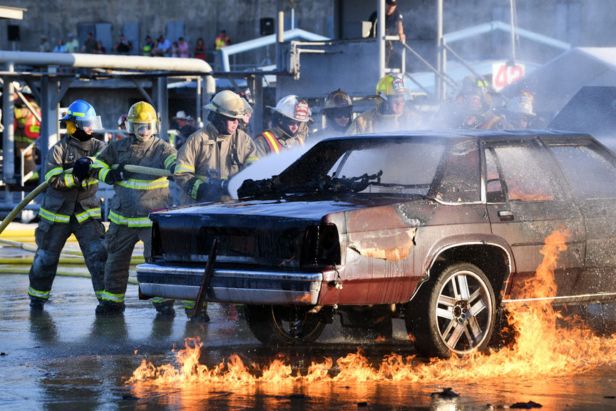 Municipal Fire School Public Demonstration Night